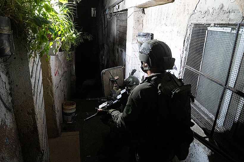 פעילות הכוחות ביהודה ושומרון