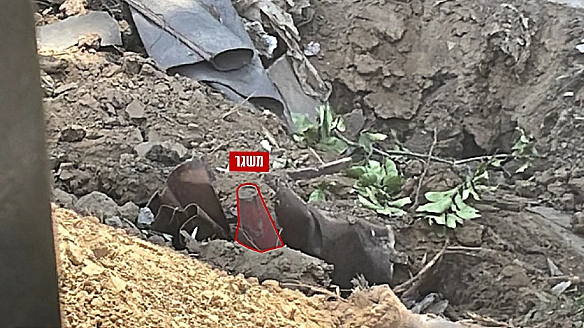 משגר שנמצא סמוך לבתי הספר ומרפאה