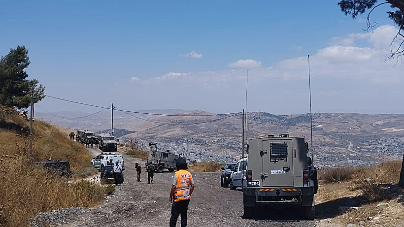 זירת הירי במצפה יוסף
