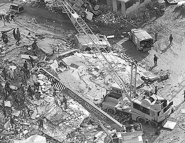 הריסות בניין הממשל בלבנון, לאחר אסון צור הראשון