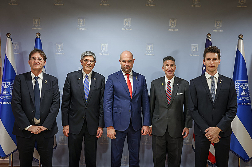 השקת קבוצת הידידות בין הכנסת לבית הנבחרים האמריקני