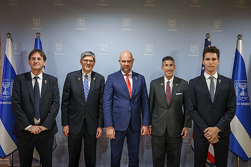 השקת קבוצת הידידות בין הכנסת לבית הנבחרים האמריקני