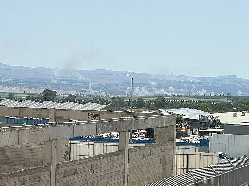 מטחים כבדים לצפון