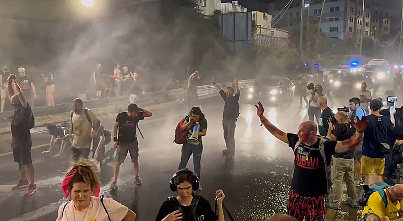 הפגנות משפחות חטופים בתל אביב