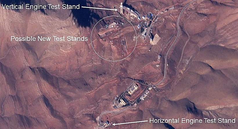 התיעוד מהלוויין של הבסיסים האיראניים