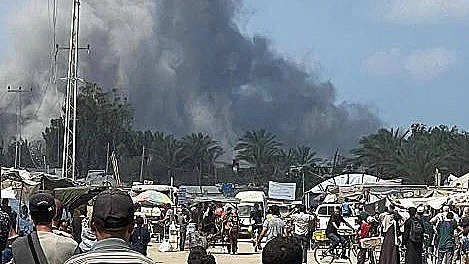 עזה צה"ל התקיפה בח'אן יונס