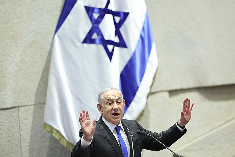 רה"מ בנימין נתניהו בכנסת