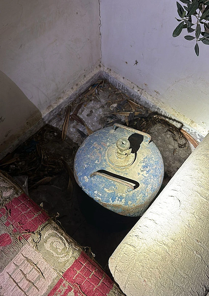 המטען שהוסגר במסגרת חקירת השב"כ