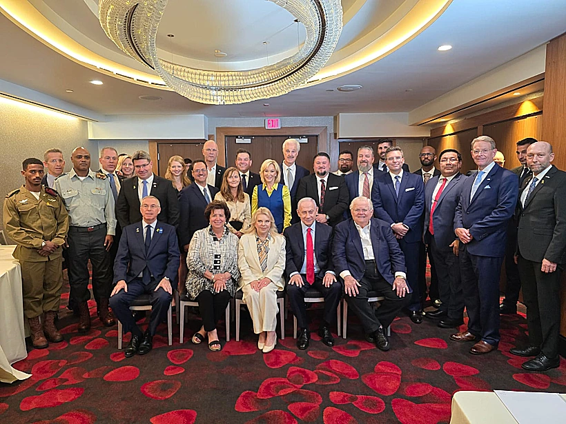 פגישת נתניהו עם הקהילה האוונגליסטית