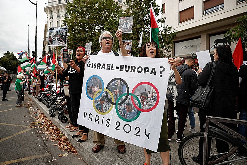 הפגנות בפריז