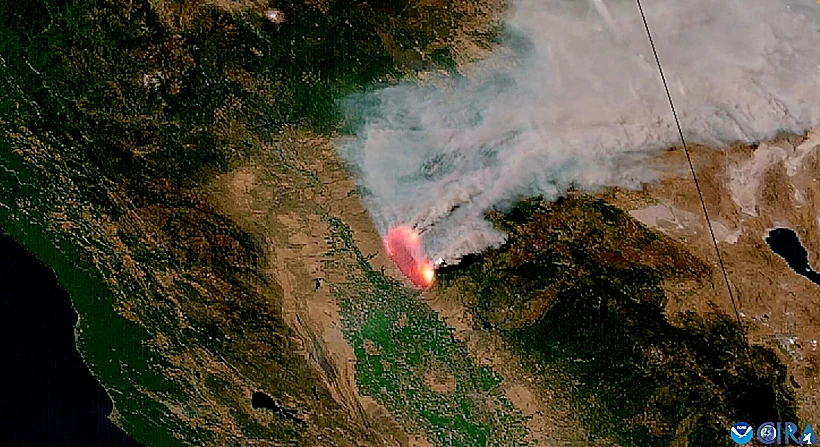 שריפות בצפון קליפורניה