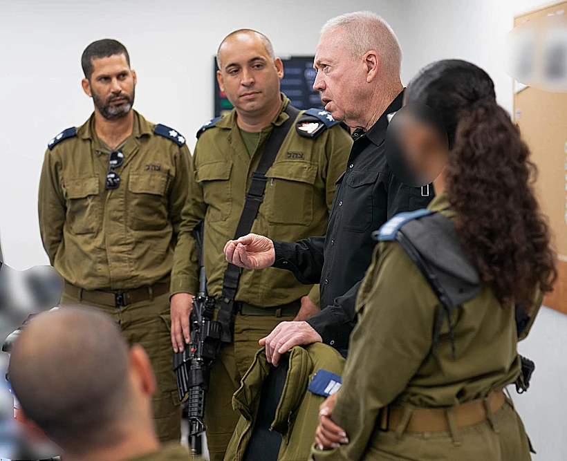 שר הביטחון יואב גלנט