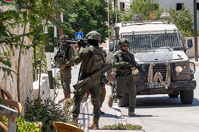 כוחות צה"ל ממפים את בית המחבל מהפיגוע בחולון