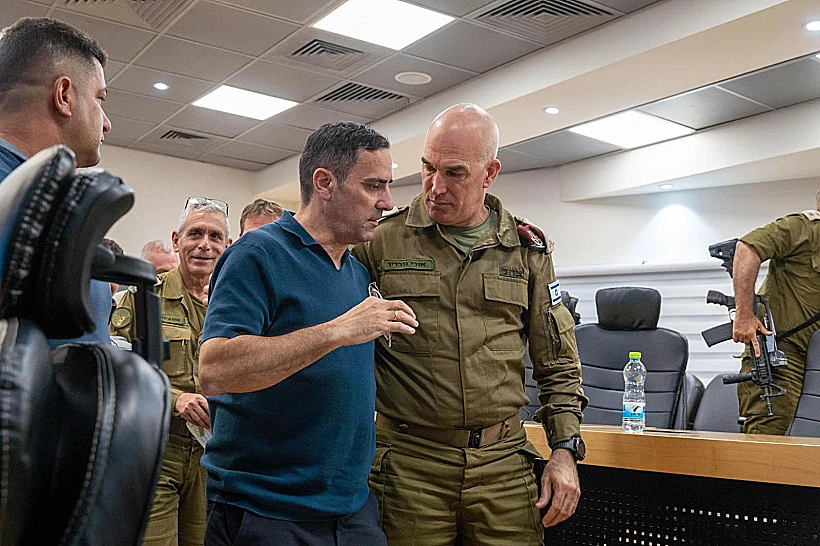 מפקד פיקוד הצפון, אלוף אורי גורדין, נפגש עם ראשי הרשויות בצפון