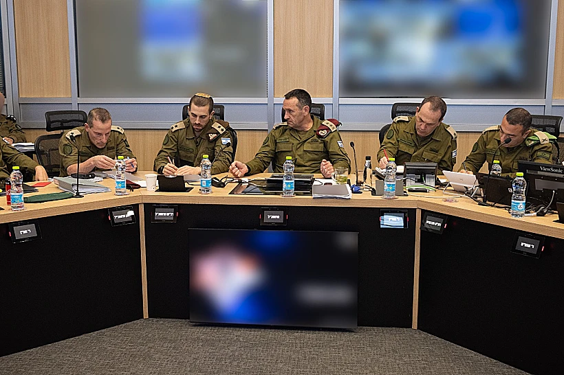 הרמטכ"ל, הרצי הלוי בהערכת מצב ואישור תוכניות