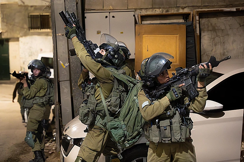 כוחות צה"ל בפעילות באיו"ש