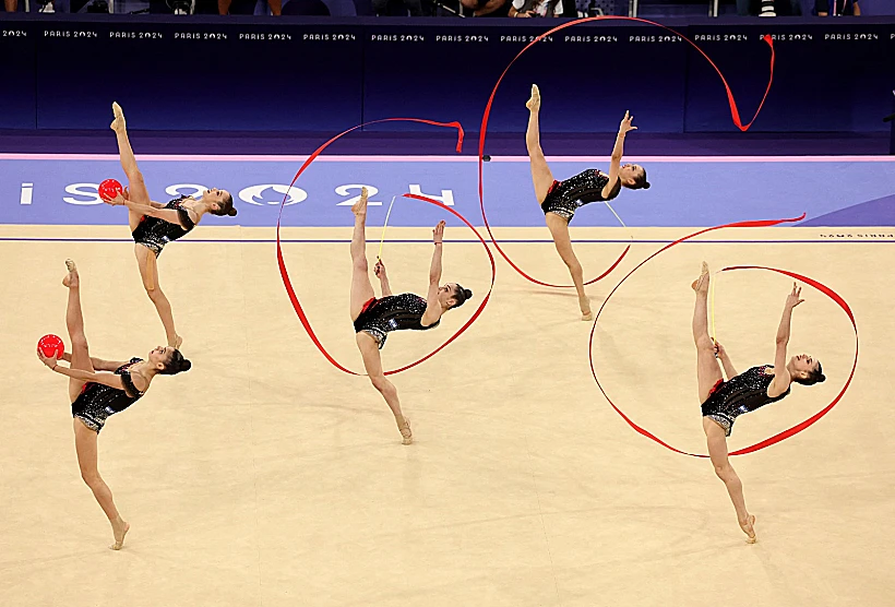 נבחרת ההתעמלות האמנותית באולימפיאדת פריז