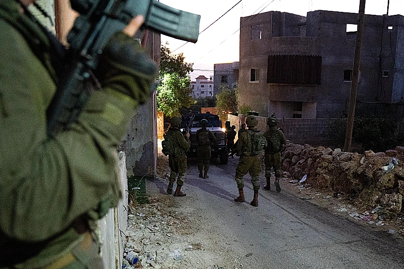 כוחות צה"ל במבצע במזרח השומרון