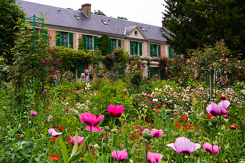 Giverny,,france, ,june,18,,2016:,claude,monet,house,with