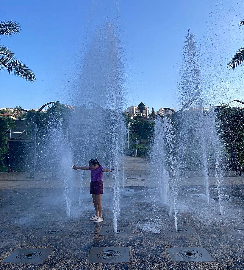 מזרקות בפארק המושבה, זכרון יעקב