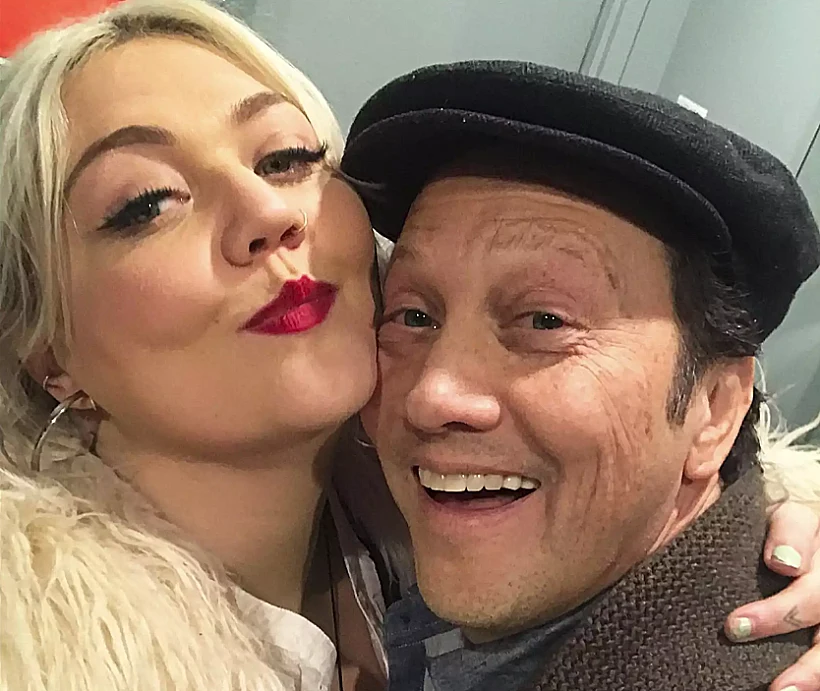 רוב שניידר ובתו אל קינג