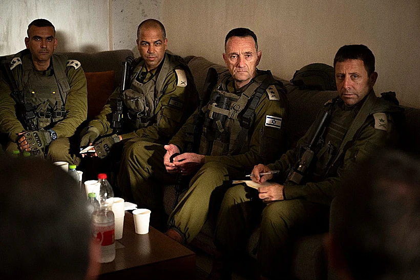 הרמטכ"ל הרצי הלוי בג'נין