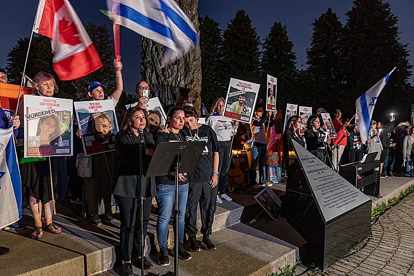 מחאת ישראלים ויהודים בטורנטו