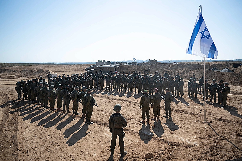 טקס החלפת מפקד אוגדת עזה