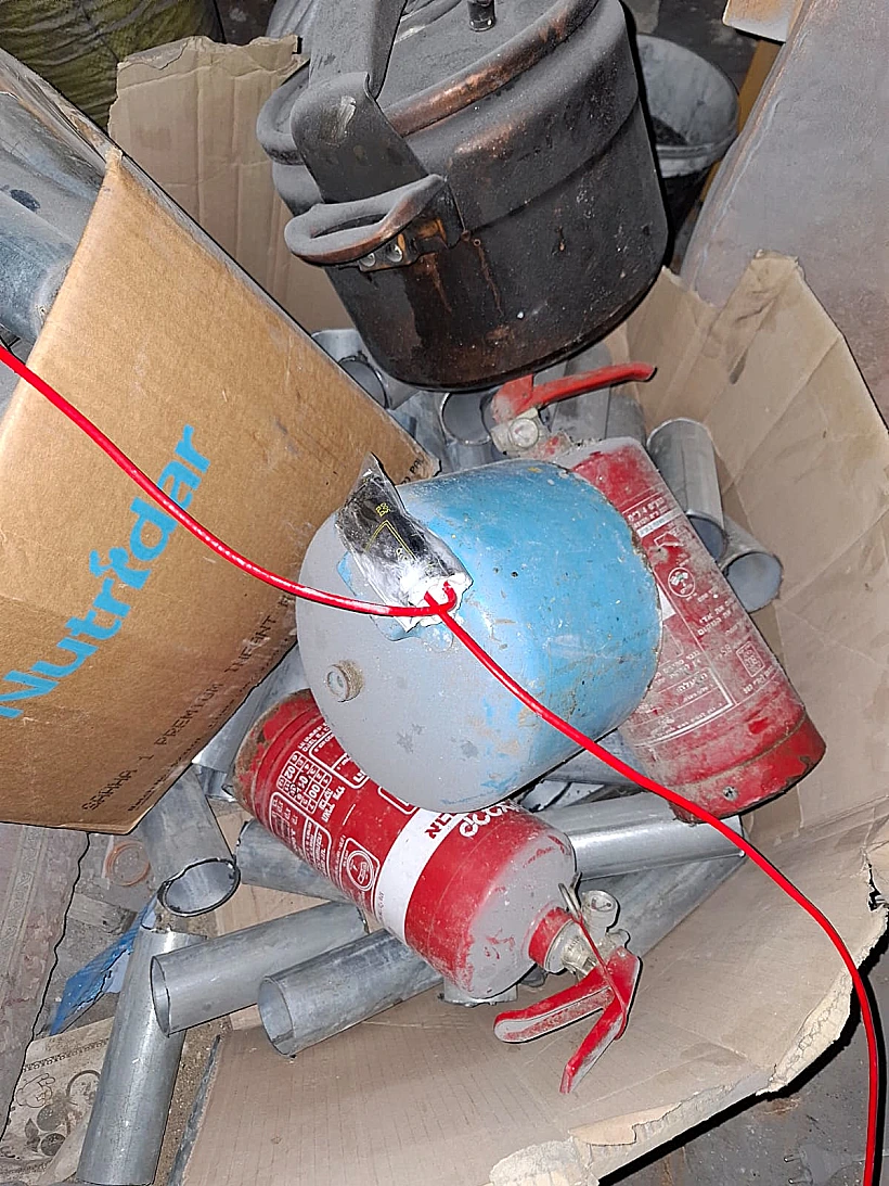 מטען שאותר בטולכרם