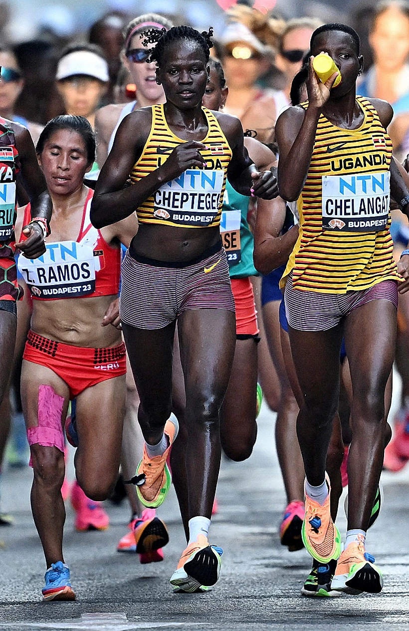 רצת המרתון רבקה צ׳פטגיי