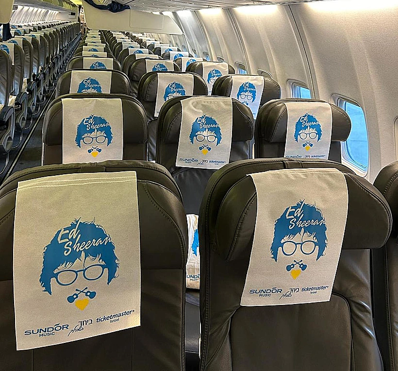 טיסת סאן דור ללרנקה להופעה של אד שירן