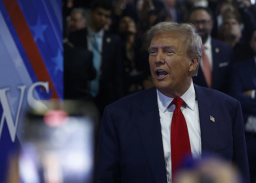 הנשיא הנבחר דונלד טראמפ