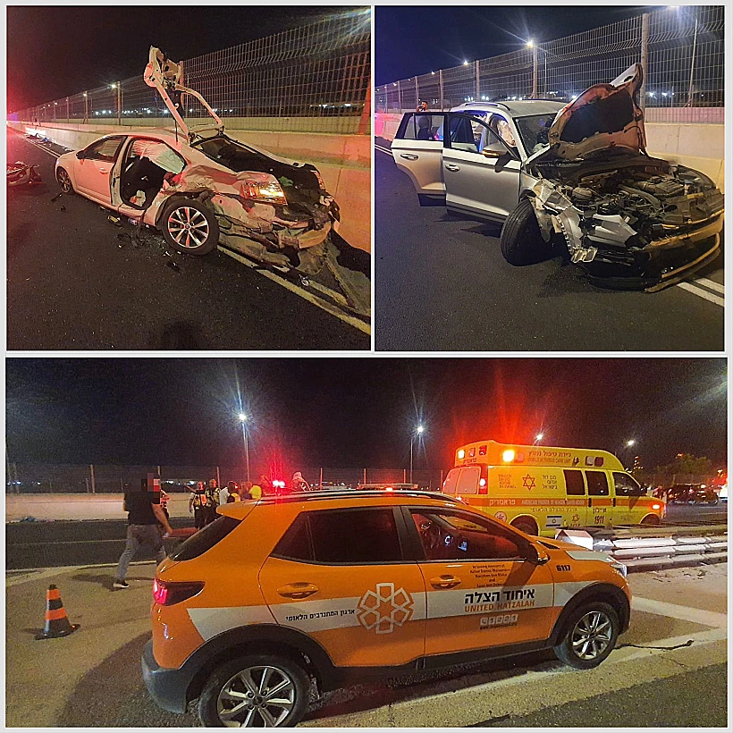 זירת התאונה