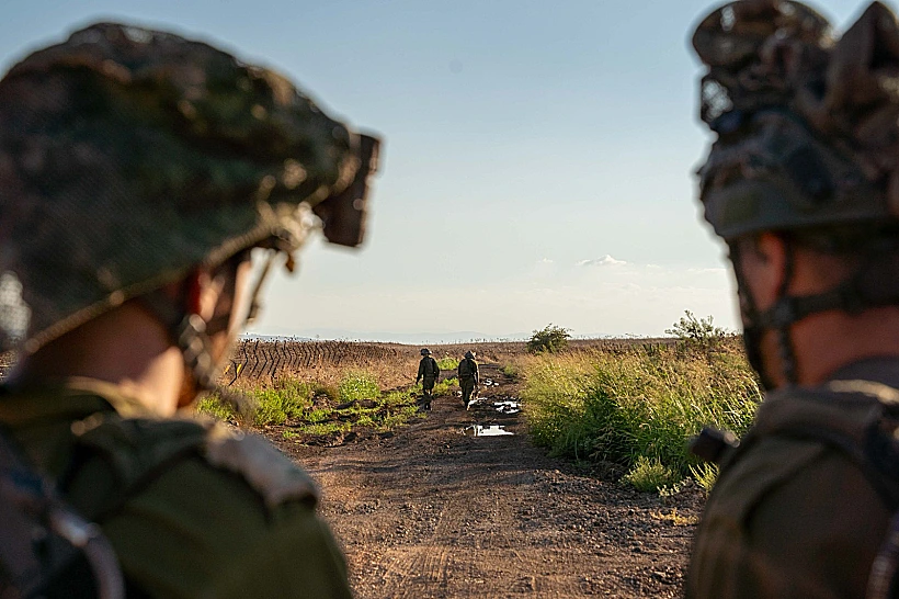 לוחמי יחידת פלס"ר הגולן