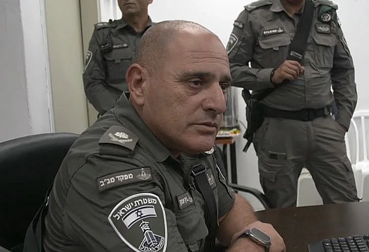 ניצב בריק יצחק, מפקד מג"ב