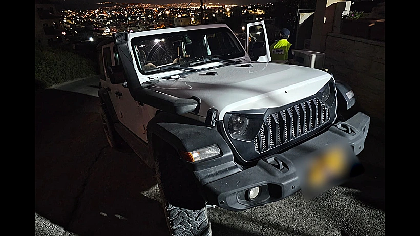 אחד הרכבים שעוקלו