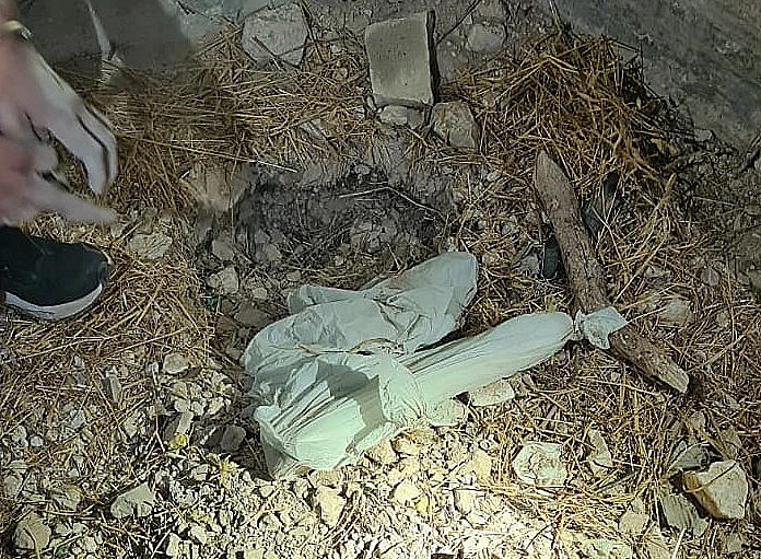 אמל"ח שאותר בבית אחד מחברי החוליה