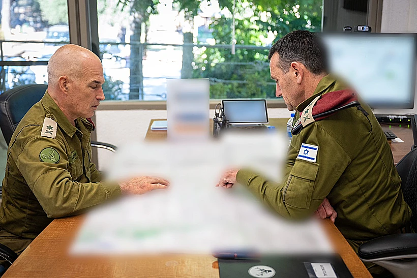 הרמטכ״ל הרצי הלוי בפיקוד הצפון