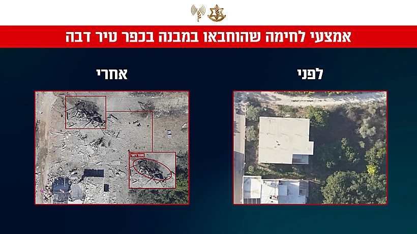 בתים אזרחים ששימשו את חיזבאללה