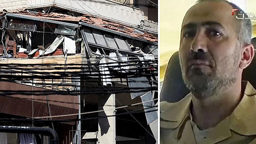 מוחמד חוסין סרור וזירת התקיפה בדאחייה בביירות