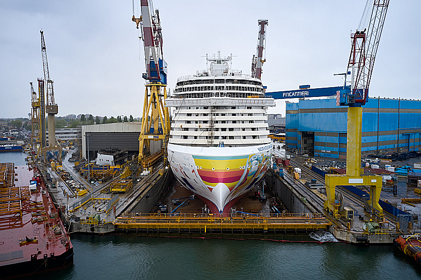 אוניית האקווה (Aqua), שתהיה ספינת הדגל החדשה של NCL