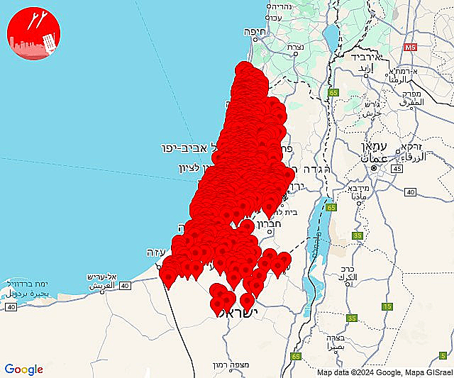 אזעקות בכל רחבי הארץ