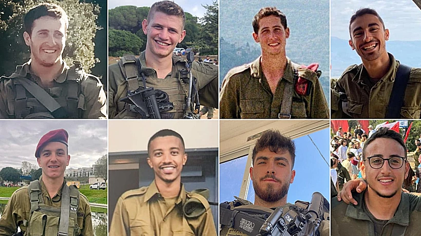 שמונת הלוחמים שנפלו בדרום לבנון