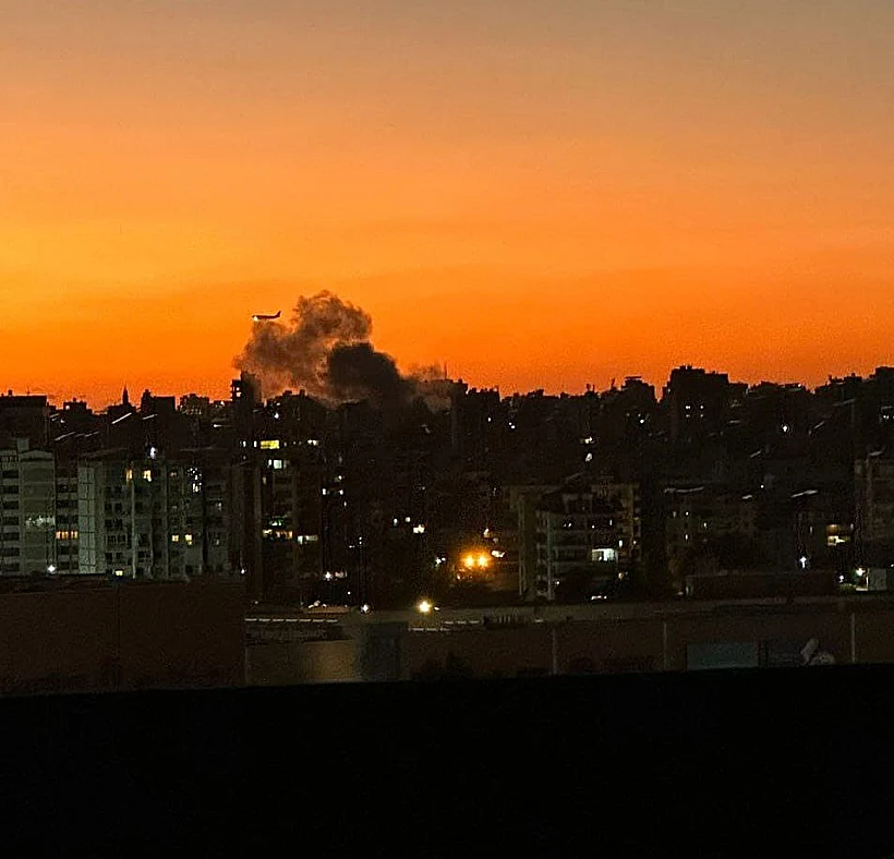 תקיפה בדאחייה שבביירות, לבנון