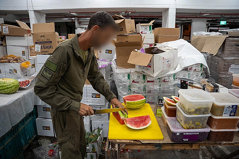 לוחמים מציינים את החג בצפון