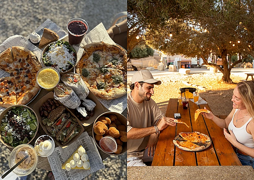 עגלת הקפה רוחמה בגני טל