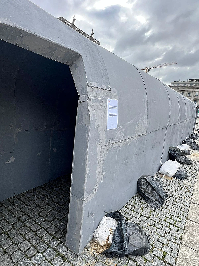 המנהרה ב"כיכר החטופים