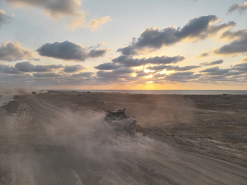 אוגדה 162 נכנסת לצפון רצועת עזה