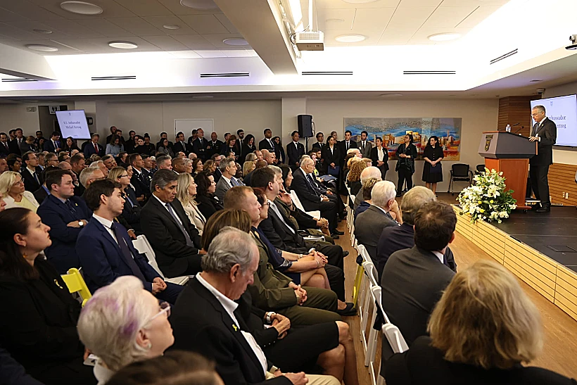 טקס 7 באוקטובר בשגרירות בוושינגטון