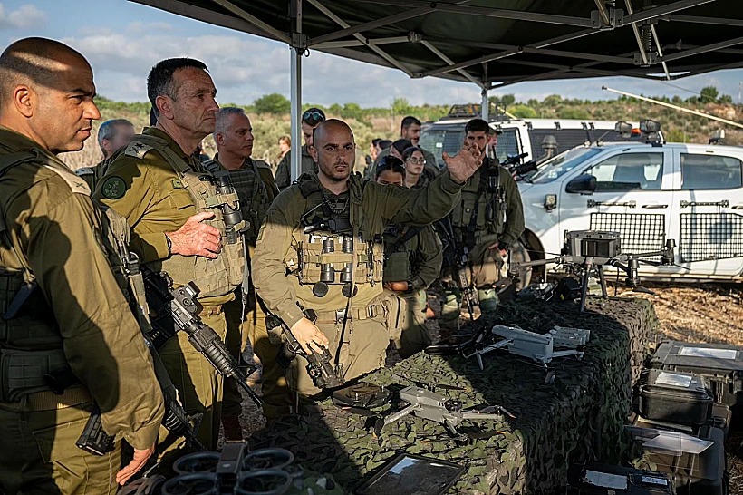 הרמטכ"ל הרצי הלוי בהערכת מצב ביהודה ושומרון